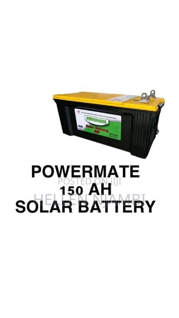 150ah Powermate Dry Cell Solar Battery - main view