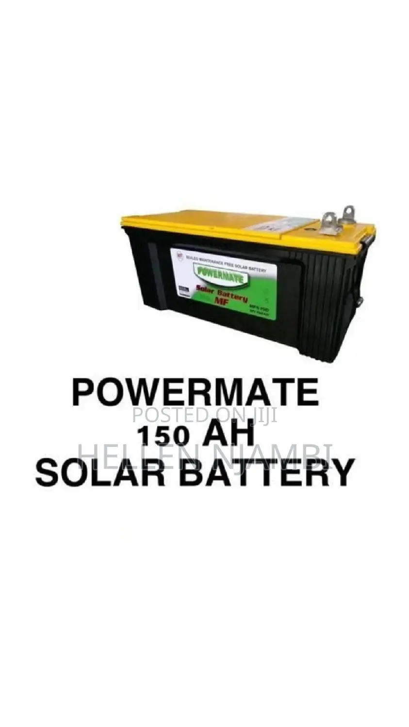 150ah Powermate Dry Cell Solar Battery