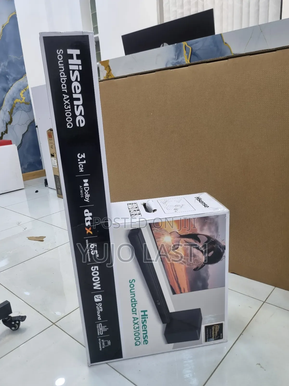 Hisense Soundbars Ax3100q 500watts – Powerful Dolby Atmos
