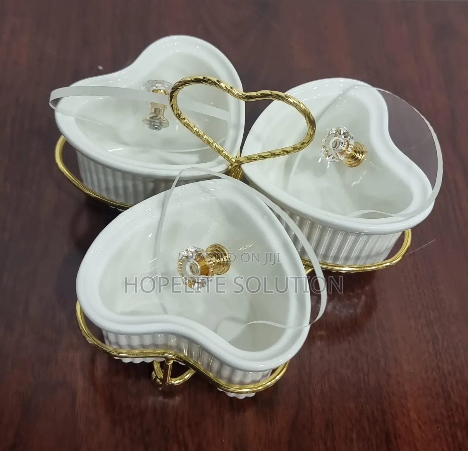 Love Shaped Sugar Bowls