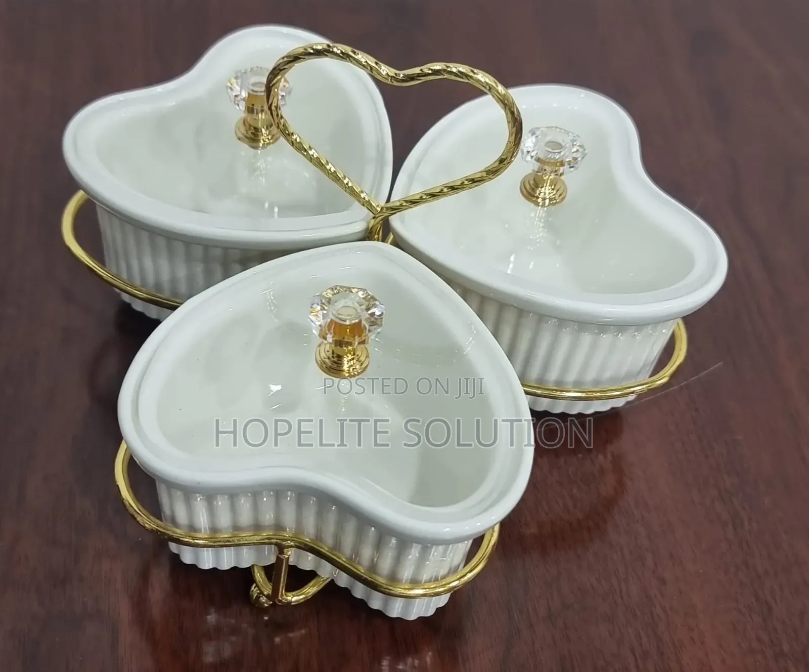 Love Shaped Sugar Bowls
