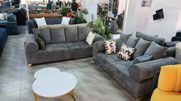 5 Seater Sausage Arm Sofa - main view