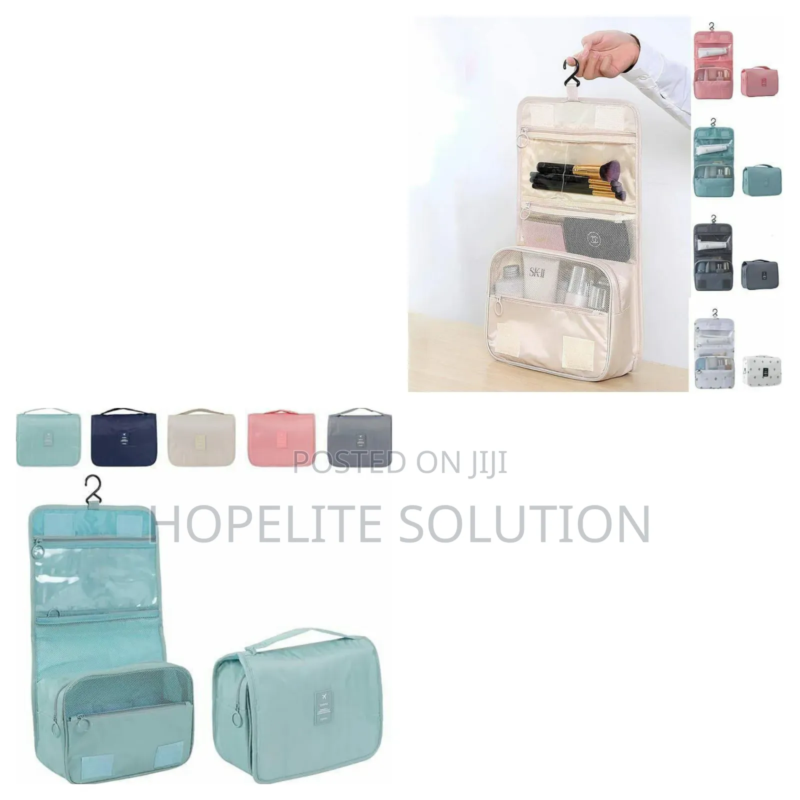 Foldable Make Up Cosmetic Bag