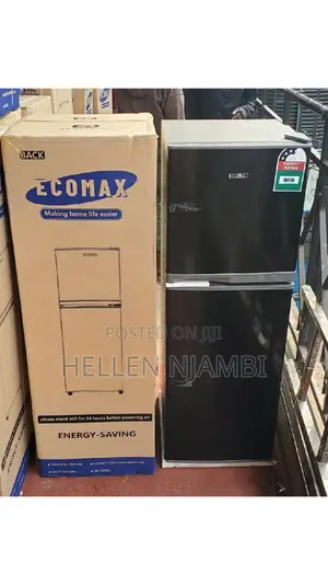 Ecomax 138litres Dark Silver Double Door Refrigerator