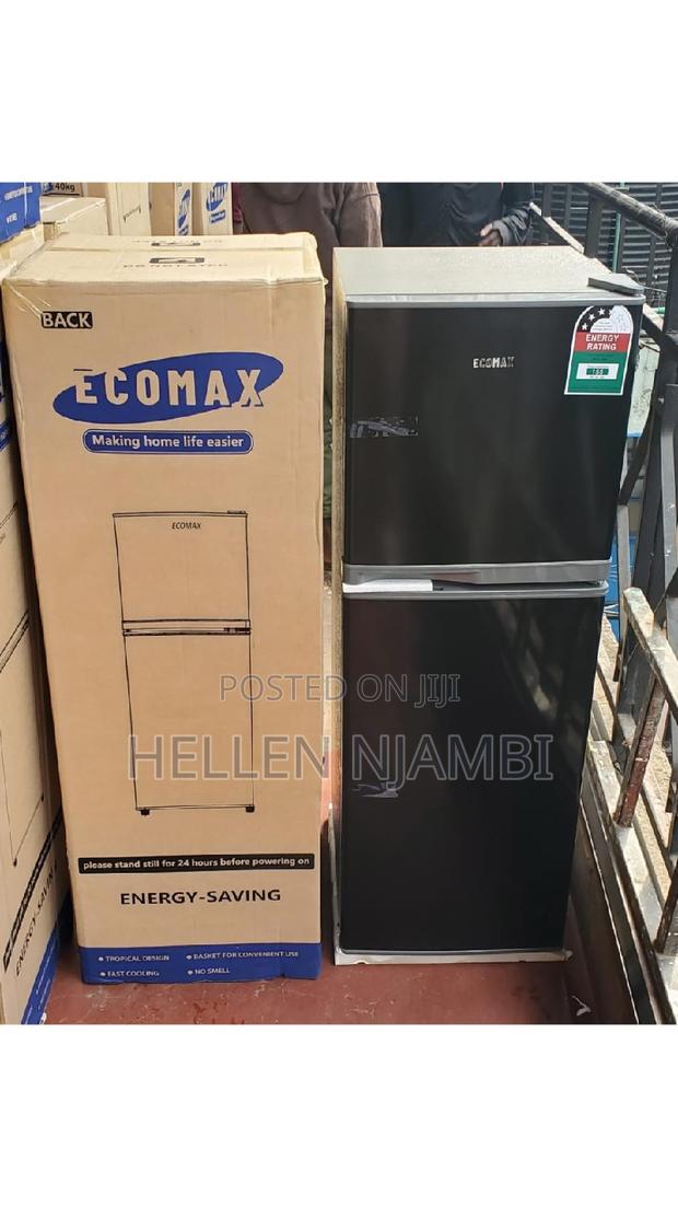 Ecomax 138litres Dark Silver Double Door Refrigerator