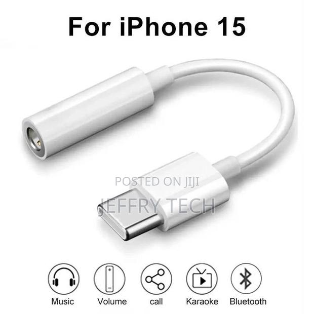 Usb Type C Connector Audio Adapter for Apple iPhone 15 Pro M