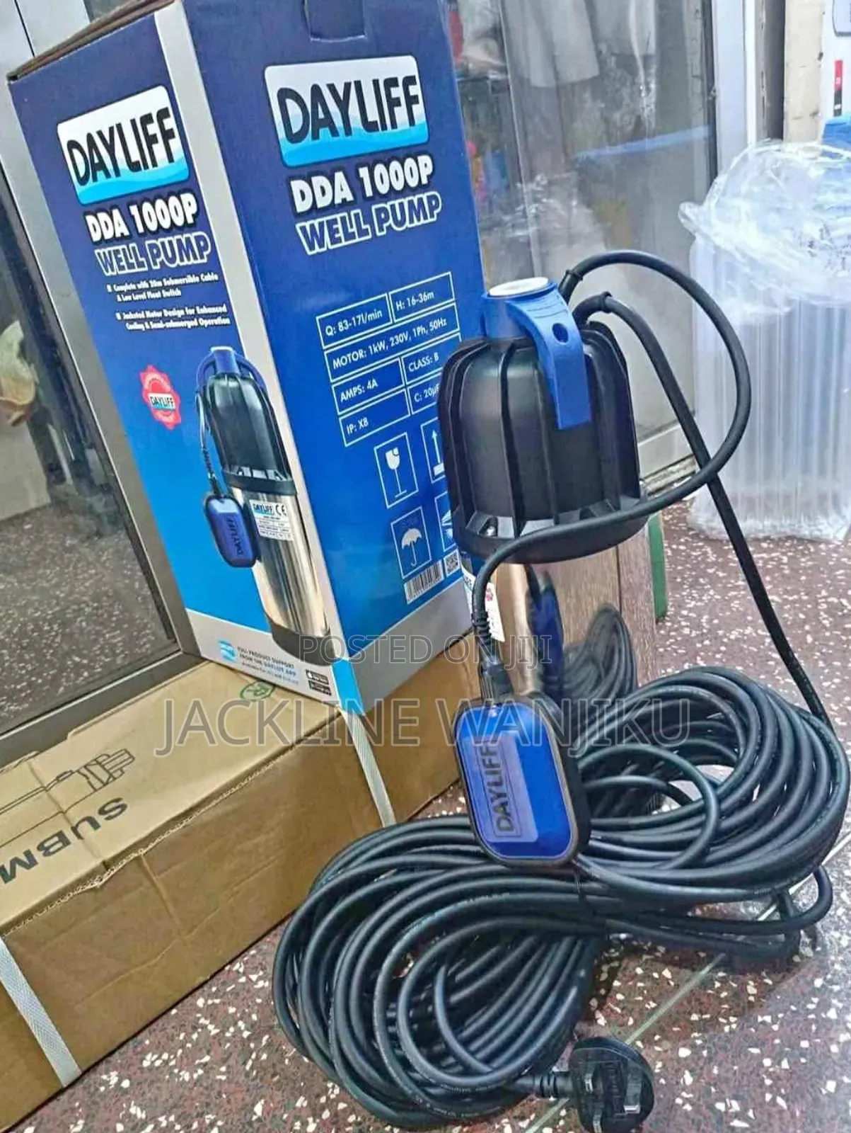 Dda 1000 Dayliff Submersible Water Pump/ Dayliff Water Pump