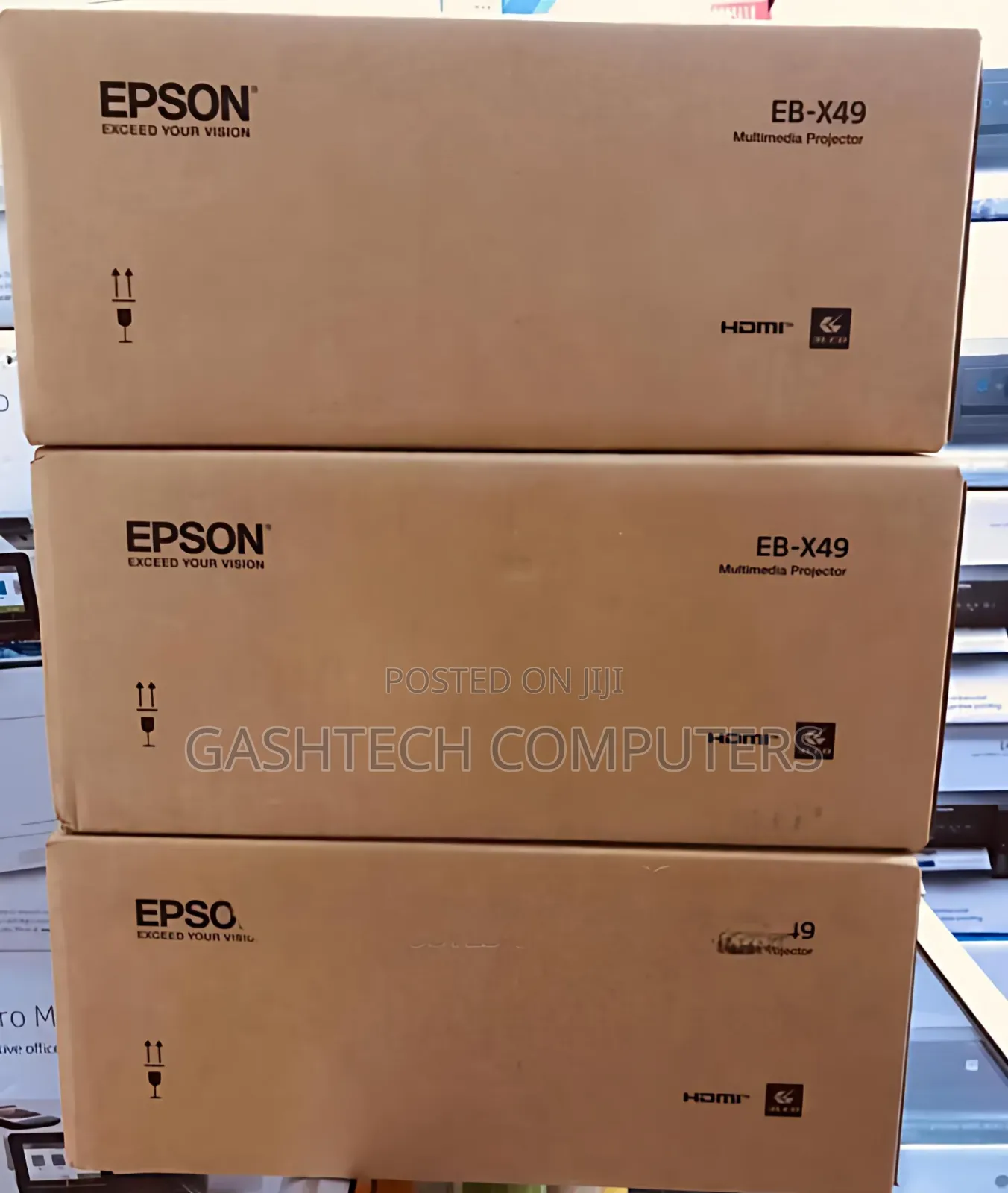 Epson Eb-x49 3600 Lumens Projector