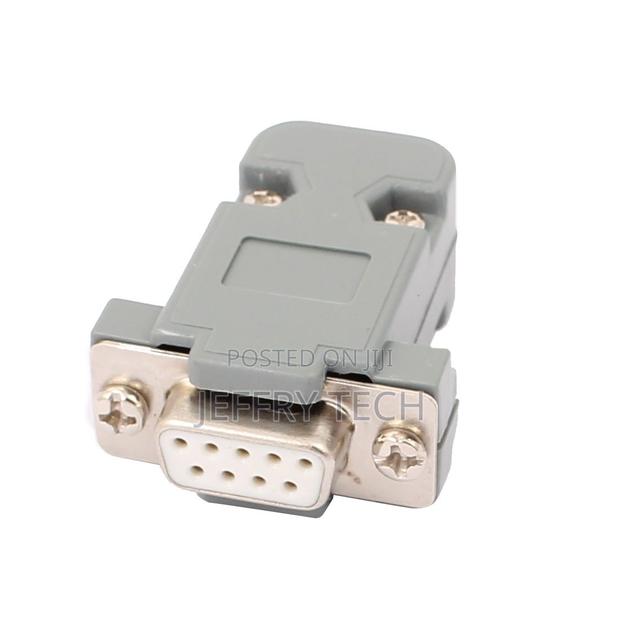 Generic Db9 9 Pins 2 Rows Rs232 Female Converter Connector A - main view