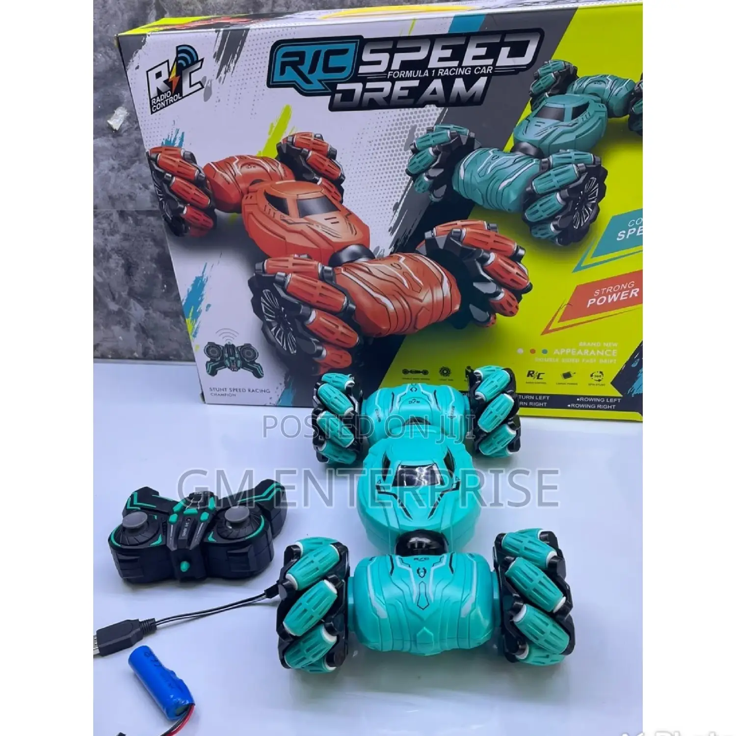 Rechargeable Remote Controlled Stunt Car
