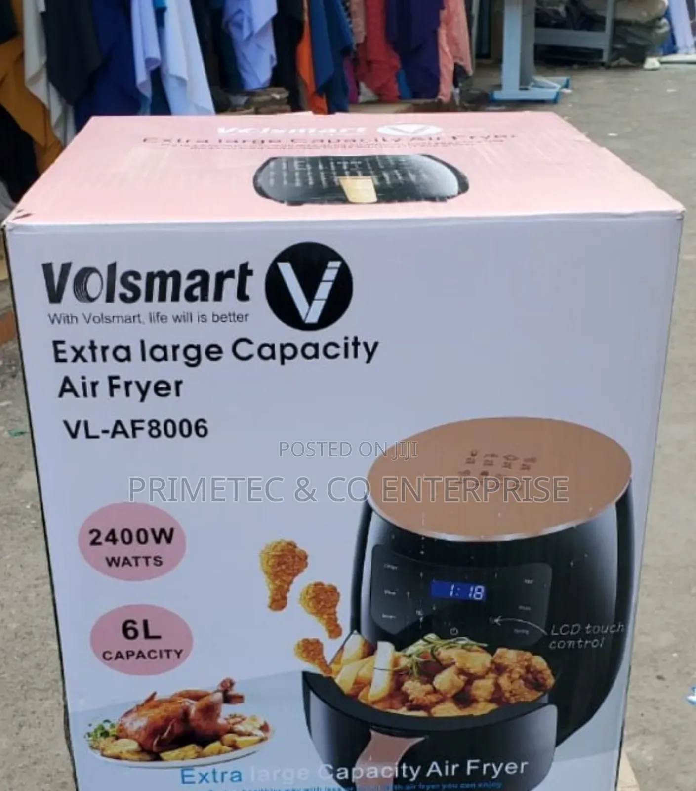 6 Litres Volsmart Airfryer
