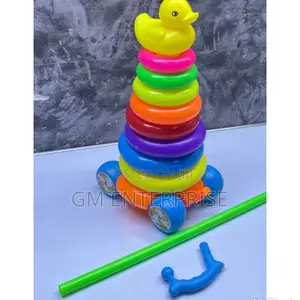 Multicolored Duck Rainbow Tower