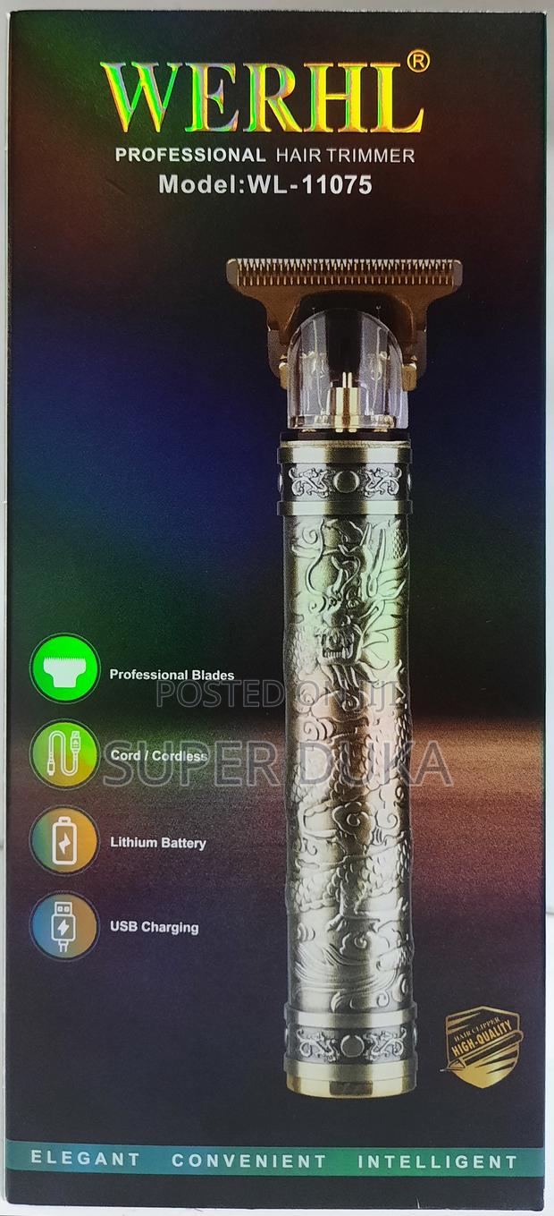 Rechargeable Werhl Professional Hair Trimmer - main view