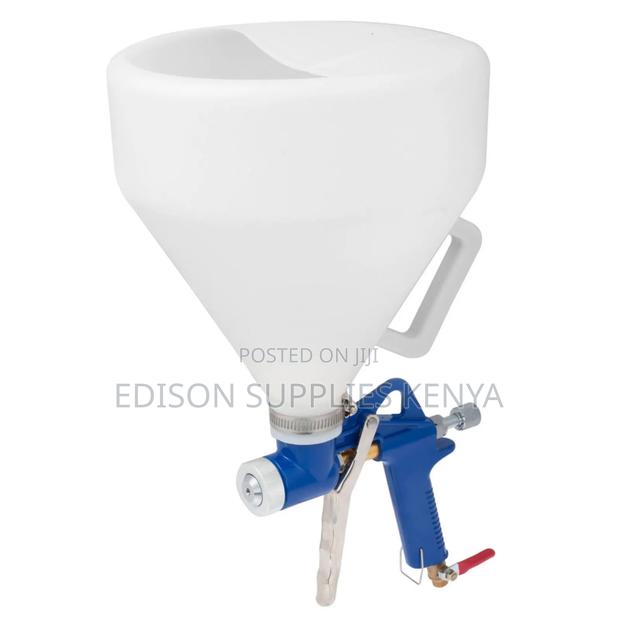 Air Spray Gun 5 Litre Hopper Drywall Ceiling Car Paint Sprayer - thumbnail 3