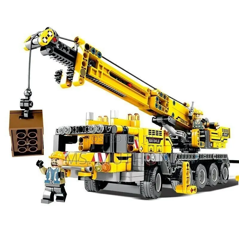 571 Blocks Diy Construction Cranel Lego Set*