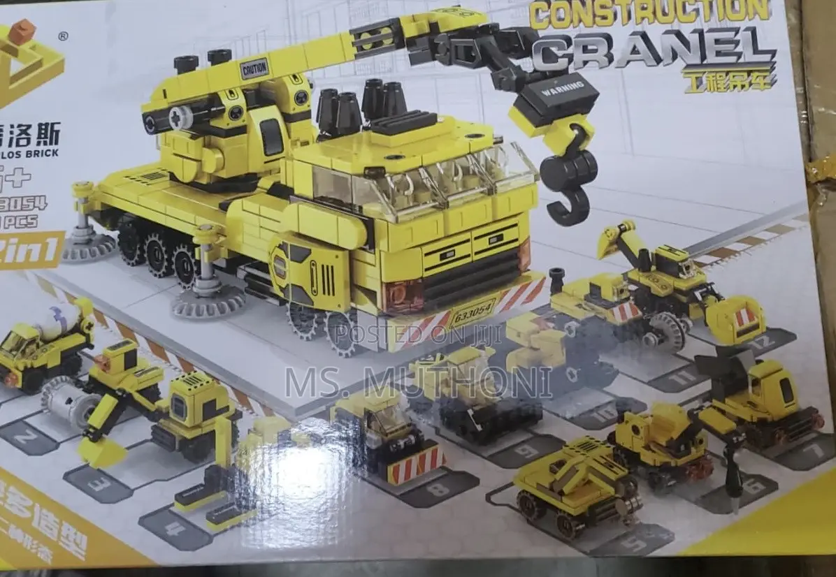 571 Blocks Diy Construction Cranel Lego Set*