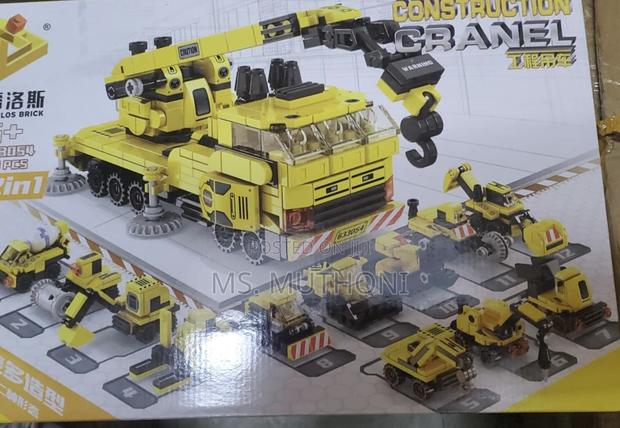 571 Blocks Diy Construction Cranel Lego Set* - thumbnail 3