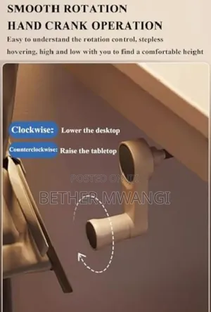 Ergonomic Adjustable Writing/Computer Desk in Kenya