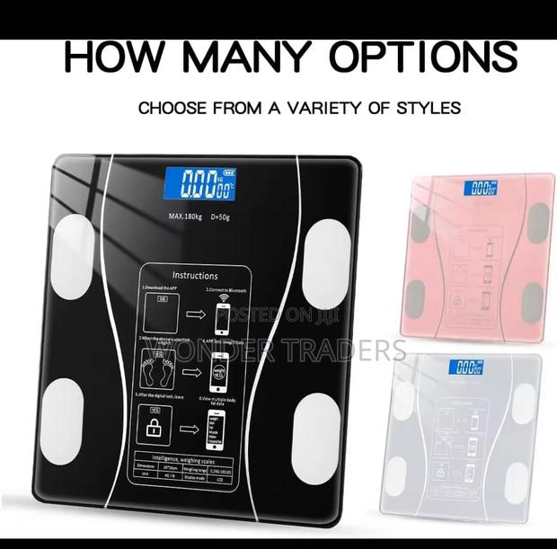 Bluetooth Body Fat Scale Digital Smart Body Weight