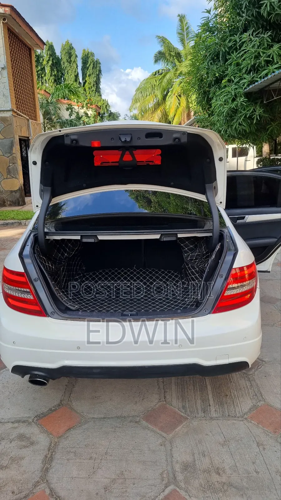 Mercedes-Benz C180 2013 White