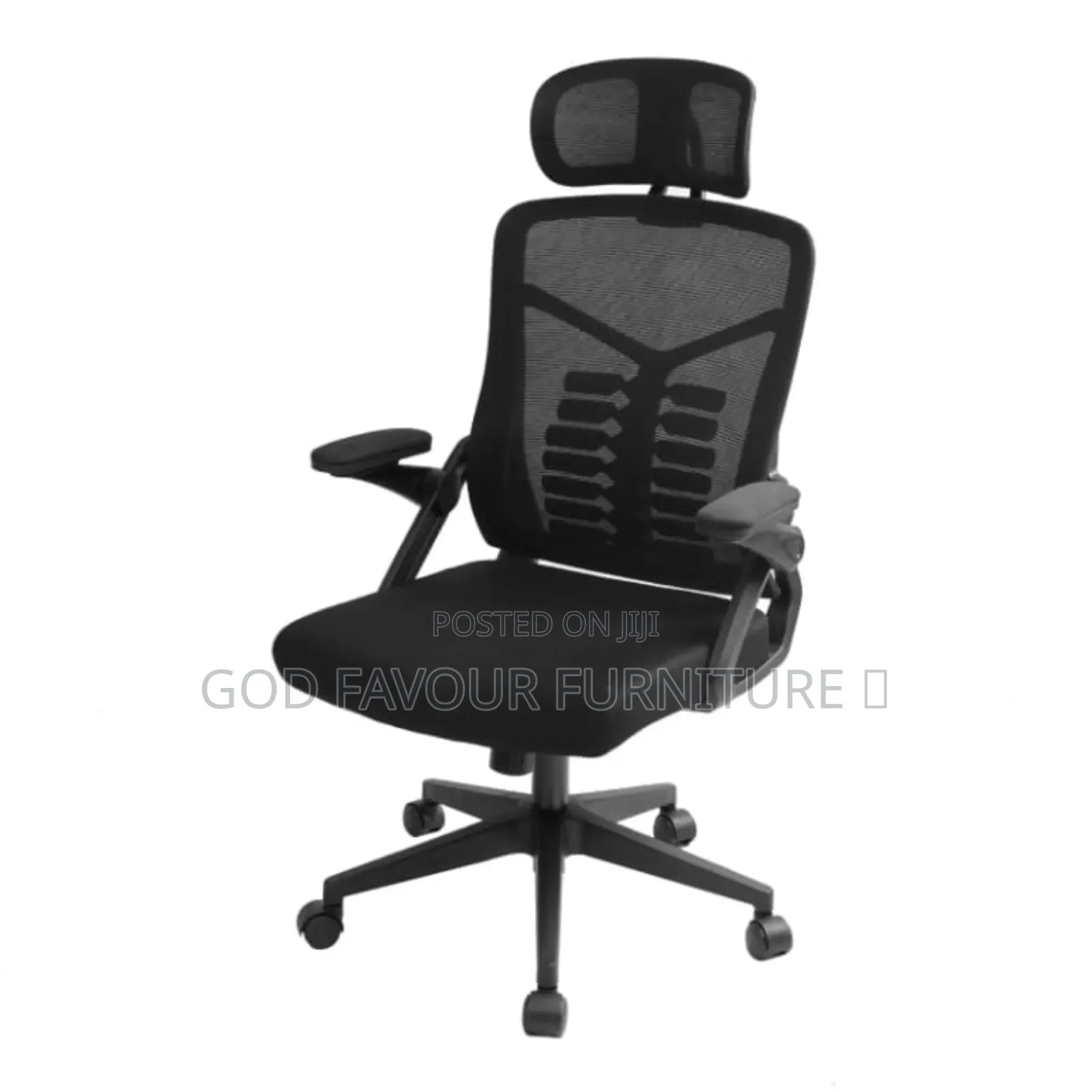 Ergonomic Headrest Office Chair High Back Tgh5