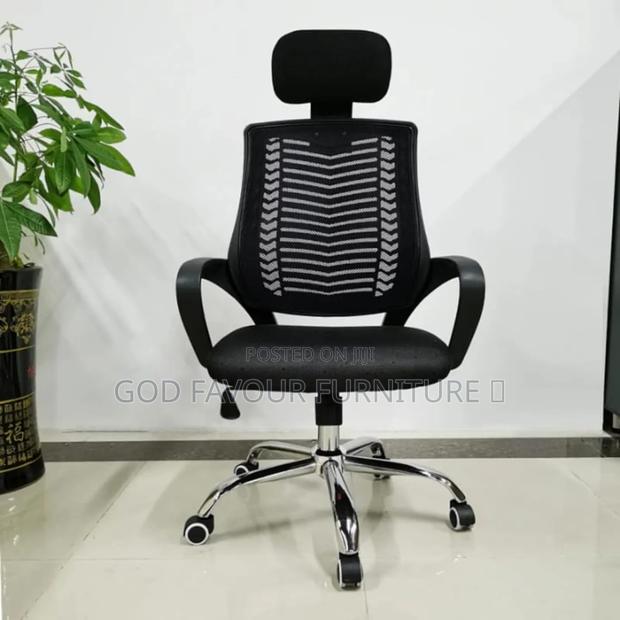 Modern Comfy Headrest Adjustable Office Chair Yr8k