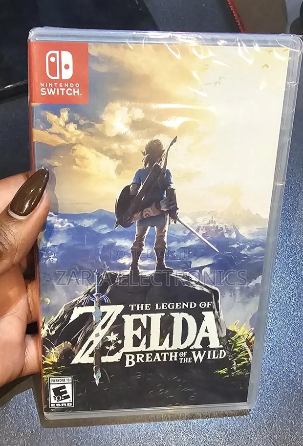 Nintedo Legend Of Zelda Breath Of The World Game