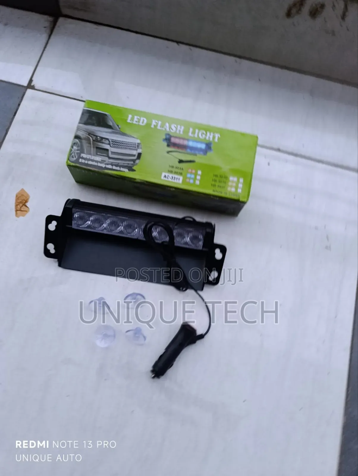 Police Style Led Strobe / Vip 8 Led Dash Flasher