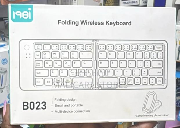 Folding Wireless Bluetooth Keyboard