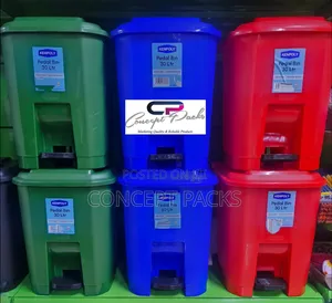 Kenpoly 30litre Heavy Duty Home Use Foot Pedal Bin