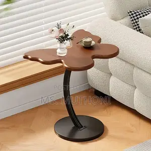 Brown Butterfly Shaped Side Stool/Table*