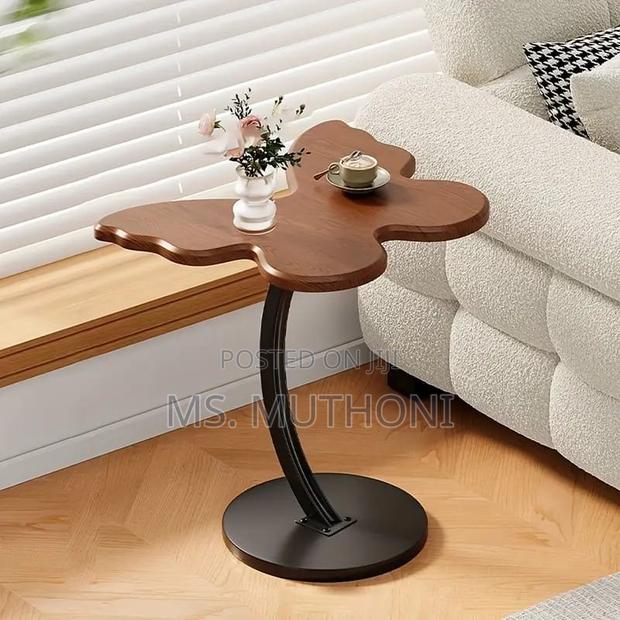 Brown Butterfly Shaped Side Stool/Table* - thumbnail 2
