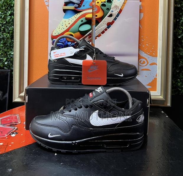 1st Quality Supreme * Nike Air Max 1 “Black” Sizes:37-44