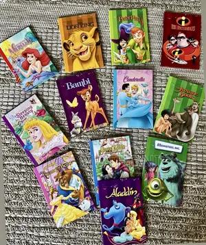 A Set of 12 Disney Storybooks
