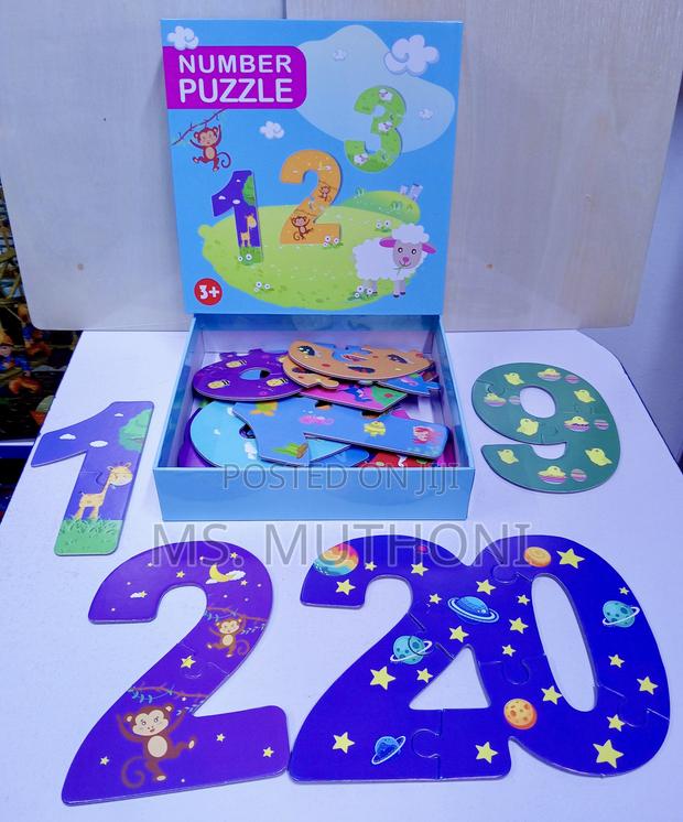 Beginner Numbers Puzzle - main view