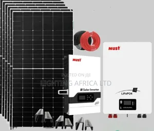 Independent Power 5.5kva - 5.12kwh Must Total Off-Grid Solar System