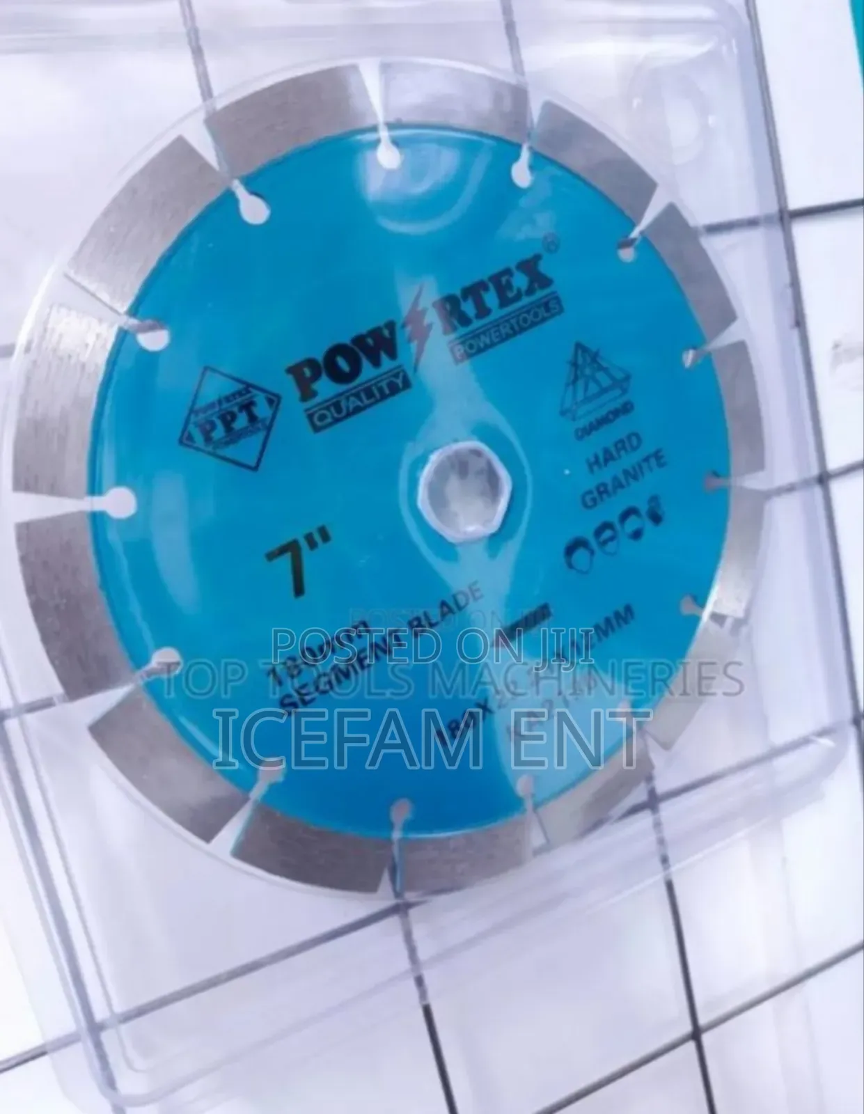 Powertex 7 Inch Stone Cutting Blade/ Stone Cutting Blade