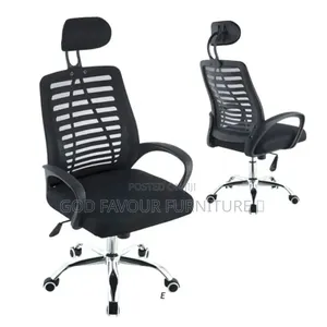Modern Adjustable Height Headrest Office Chair Tf8k