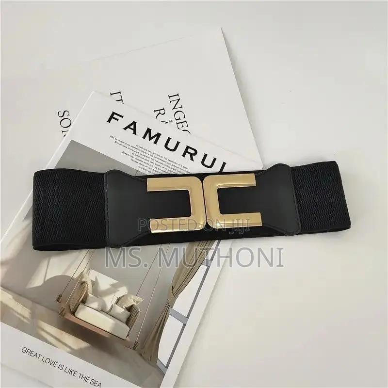 Ladies Elastic Waist Cincher Belts