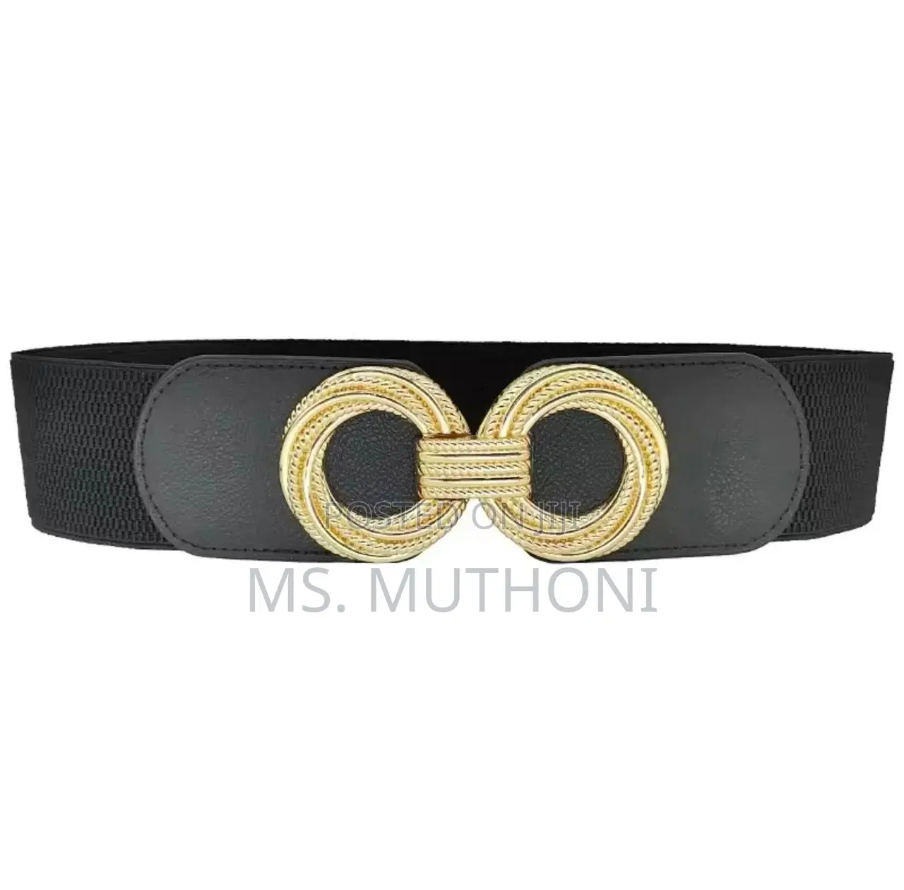 Ladies Elastic Waist Cincher Belts