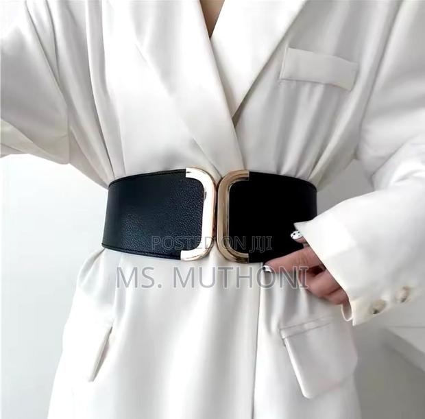 Ladies Elastic Waist Cincher Belts - thumbnail 4