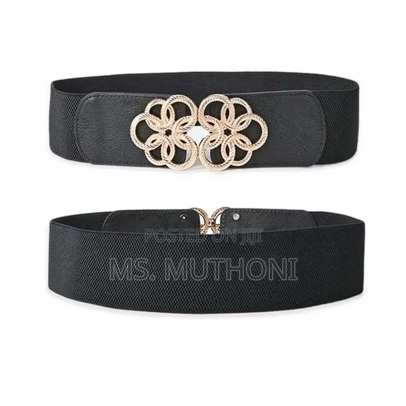 Ladies Elastic Waist Cincher Belts