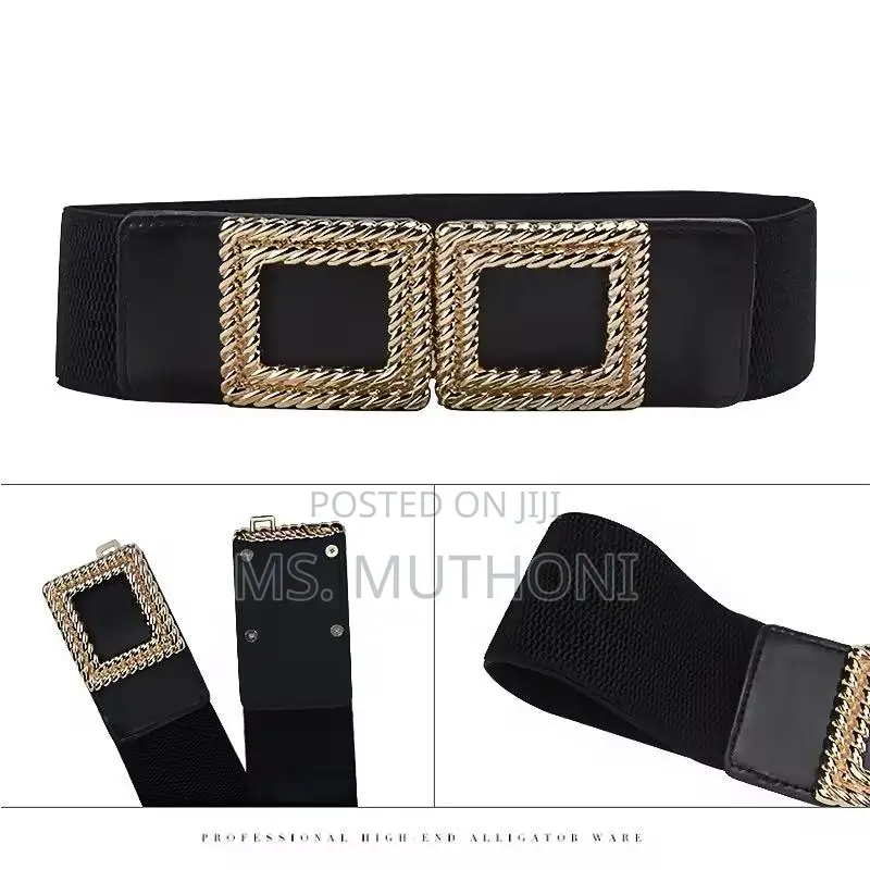 Ladies Elastic Waist Cincher Belts