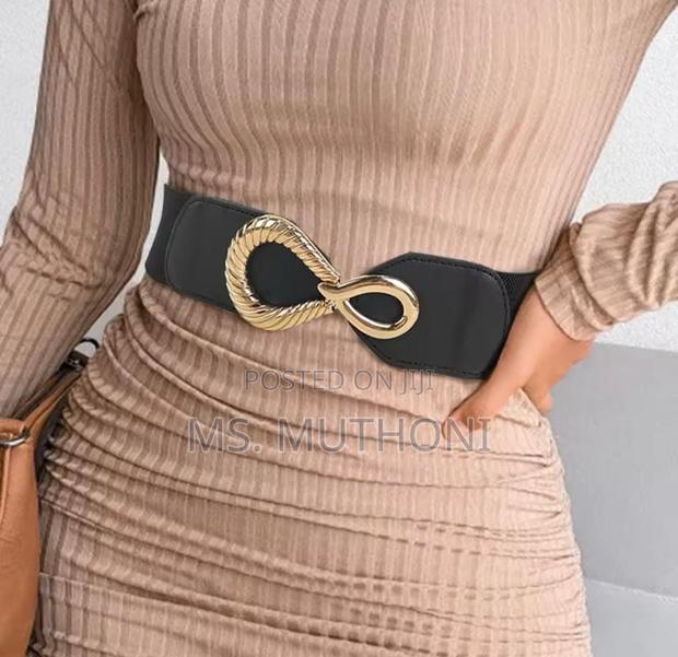 Ladies Elastic Waist Cincher Belts - thumbnail 5
