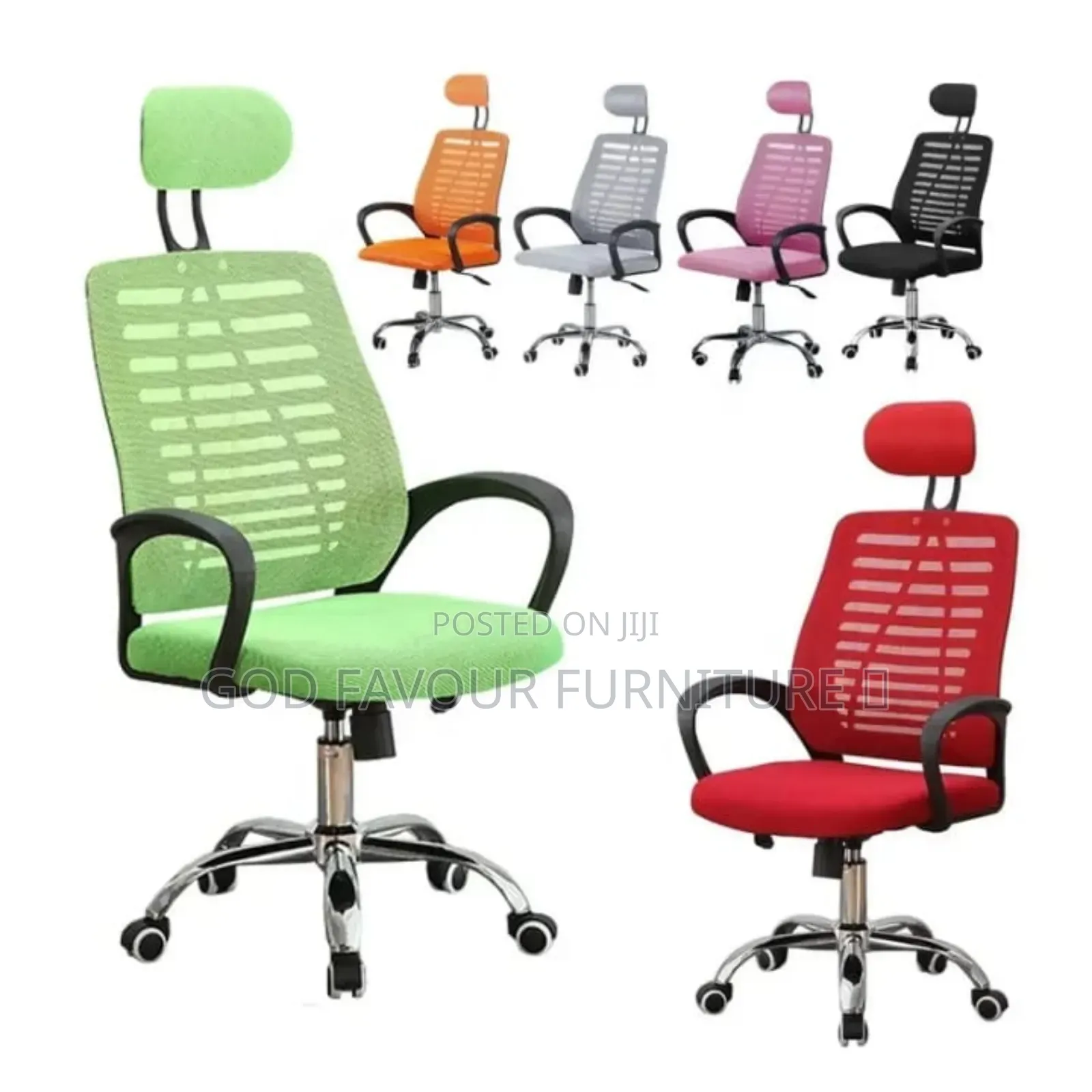 Unique Design Swivel Adjustable Headrest Office Chair Gf5t