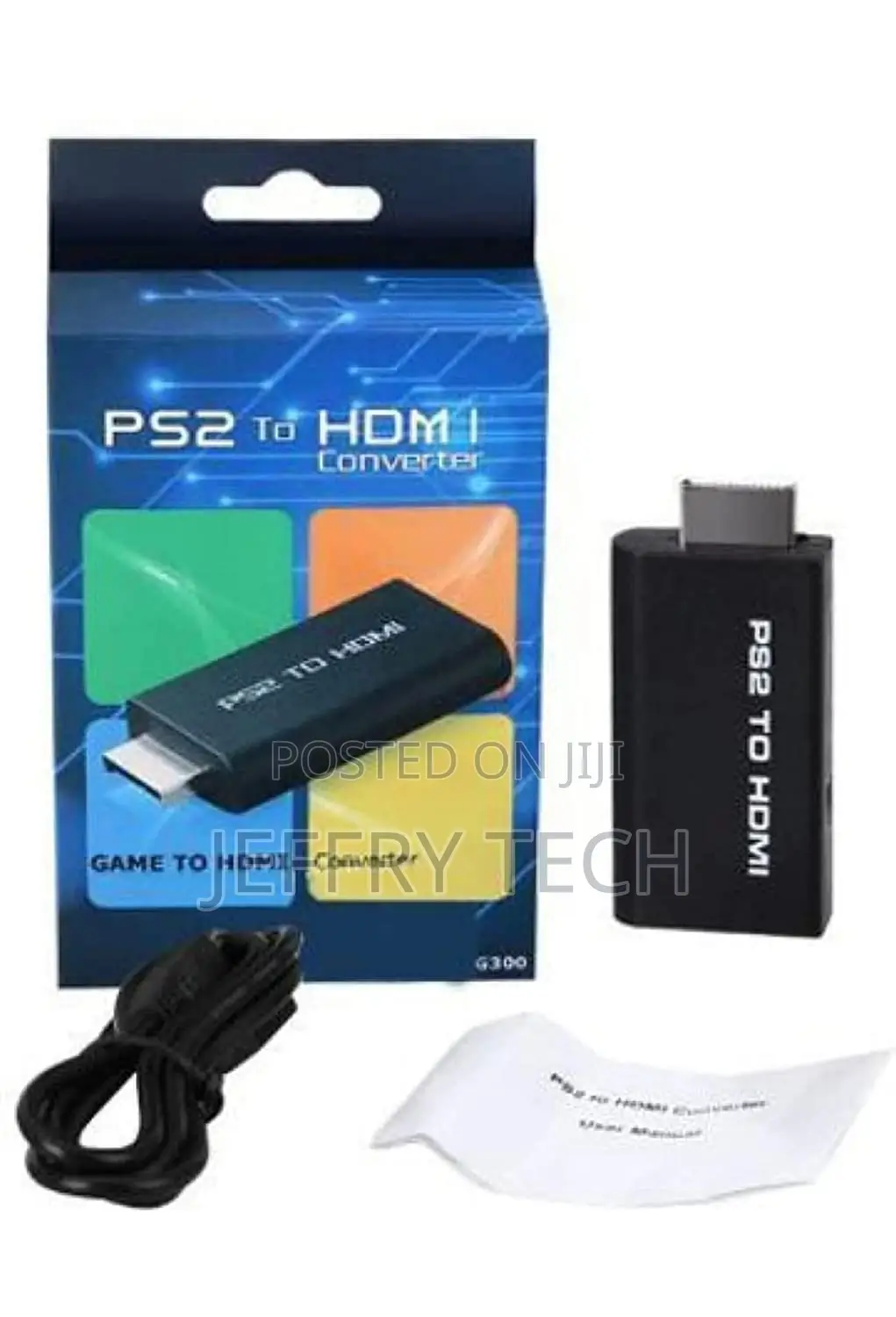 Xikkart Ps2 to Hdmi 480i/480p/576i Audio Video Converter Ada
