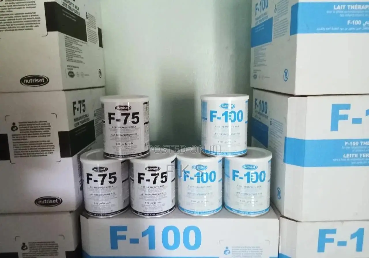 F100 and F75 Therapeutic Milk Powder