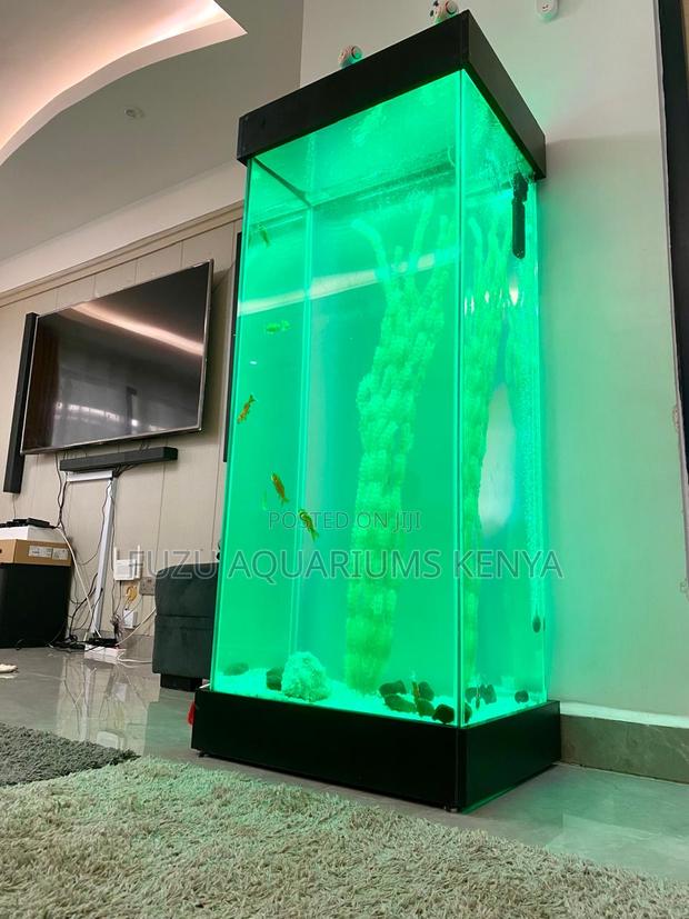 Premium 5ft Aquarium – Mood Lighting Included - main view