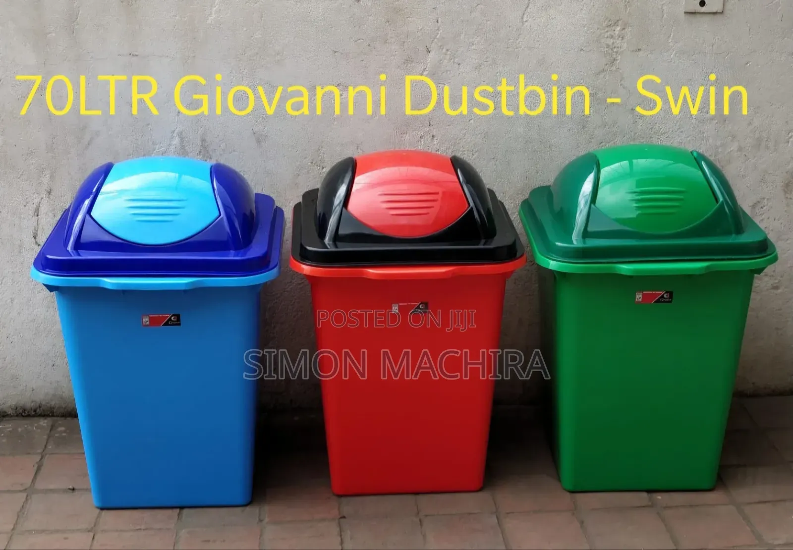 70l Swing Dustbin