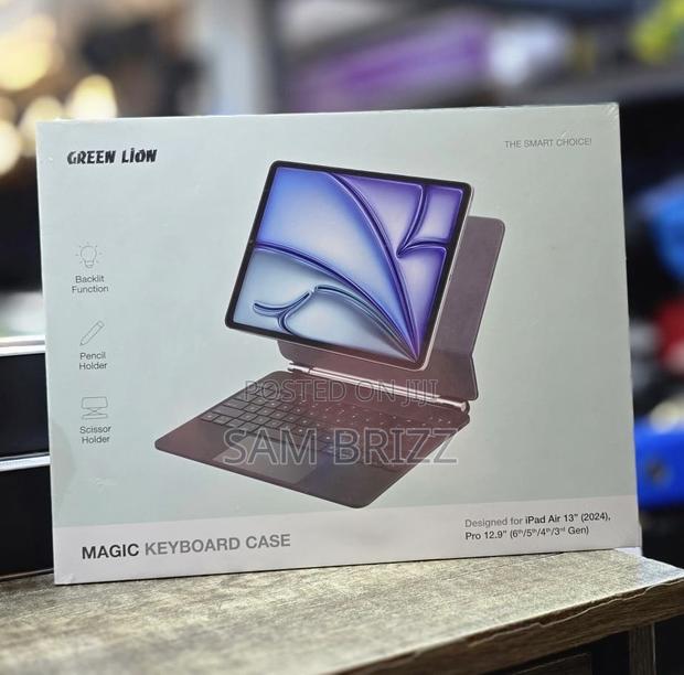 Green Lion iPad 13 Magic Keyboard Case - thumbnail 2